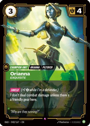 Orianna, Exquisite (RAD-042) (Foil)