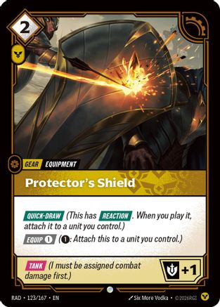 Protector's Shield (RAD-123) (Foil)