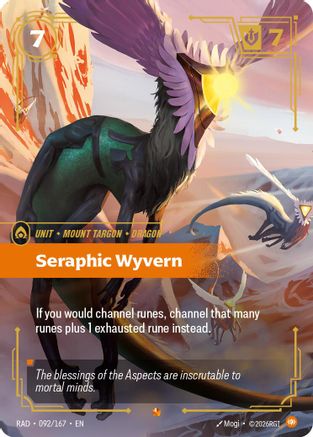 Seraphic Wyvern (RAD-092) (Foil)