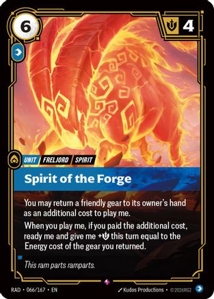 Spirit of the Forge (RAD-066) (Foil)