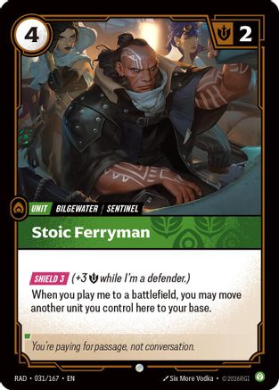 Stoic Ferryman (RAD-031)