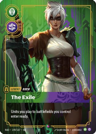 Riven, The Exile (RAD-149) (Foil)