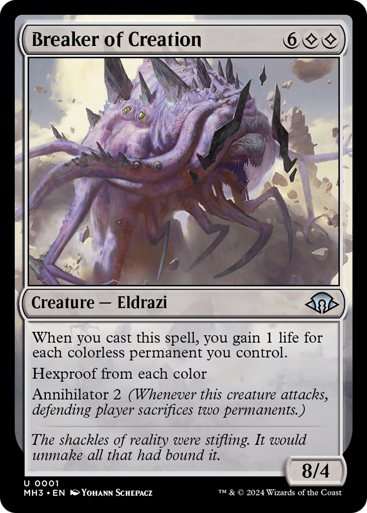 Breaker of Creation (MH3-001) (Foil)