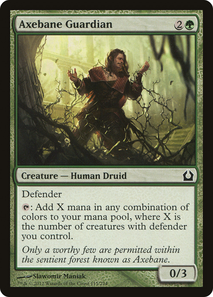 Axebane Guardian (RTR-115) (Foil)