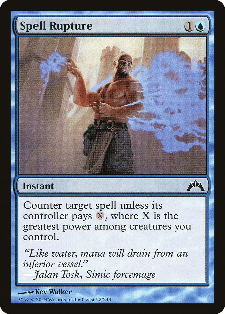 Spell Rupture (GTC-052) (Foil)