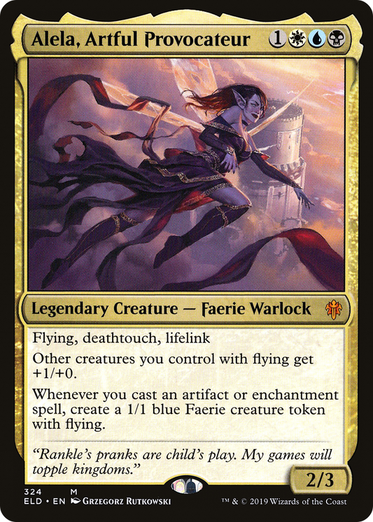 Alela, Artful Provocateur (ELD-324) (Foil)