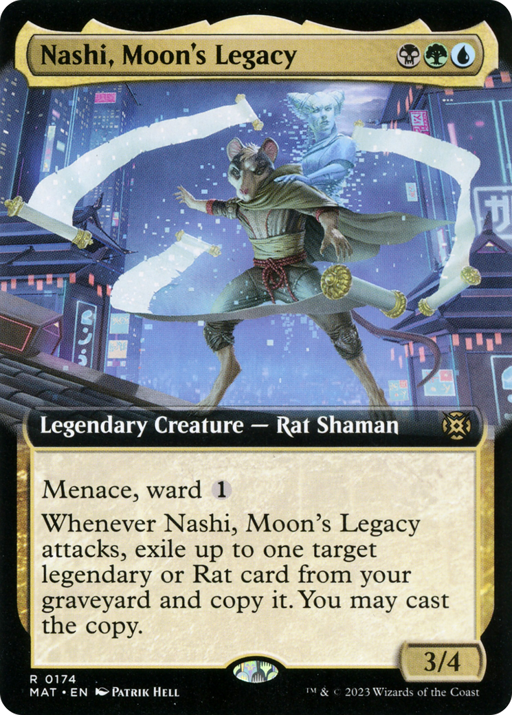 Nashi, Moon's Legacy (MAT-174) (Extended Art) (Foil)