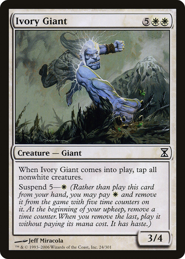 Ivory Giant (TSP-024) (Foil)