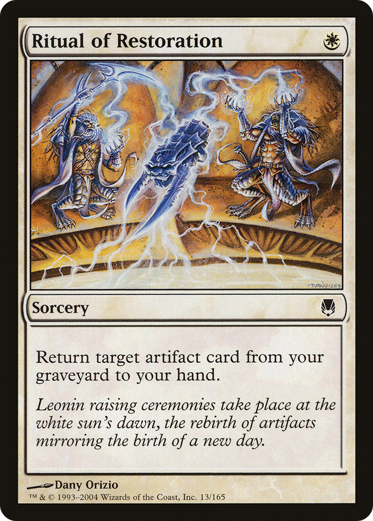 Ritual of Restoration (DST-013) (Foil)