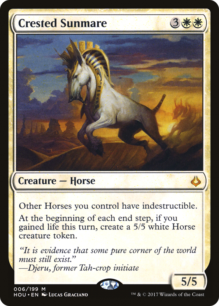 Crested Sunmare (HOU-006)