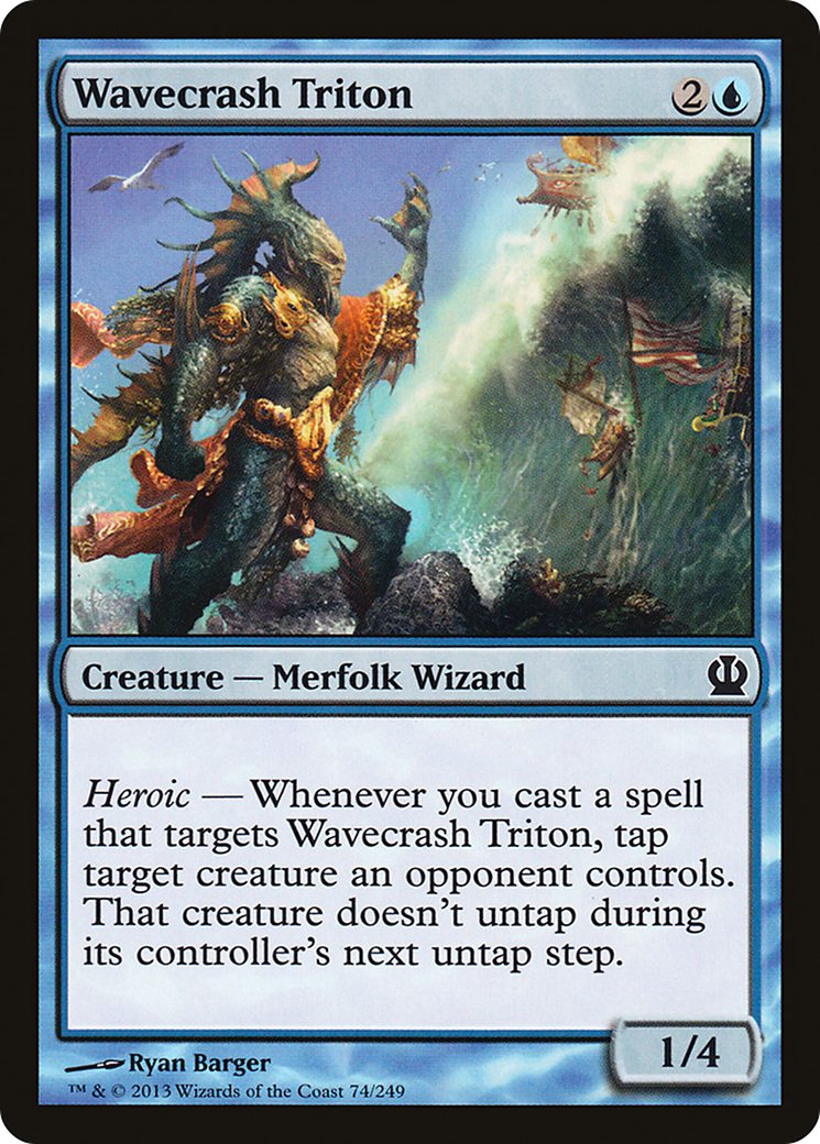 Wavecrash Triton (THS-074) (Foil)