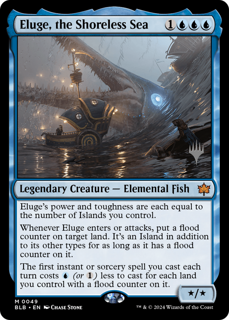 Eluge, the Shoreless Sea (PPBLB-49P) (Foil)