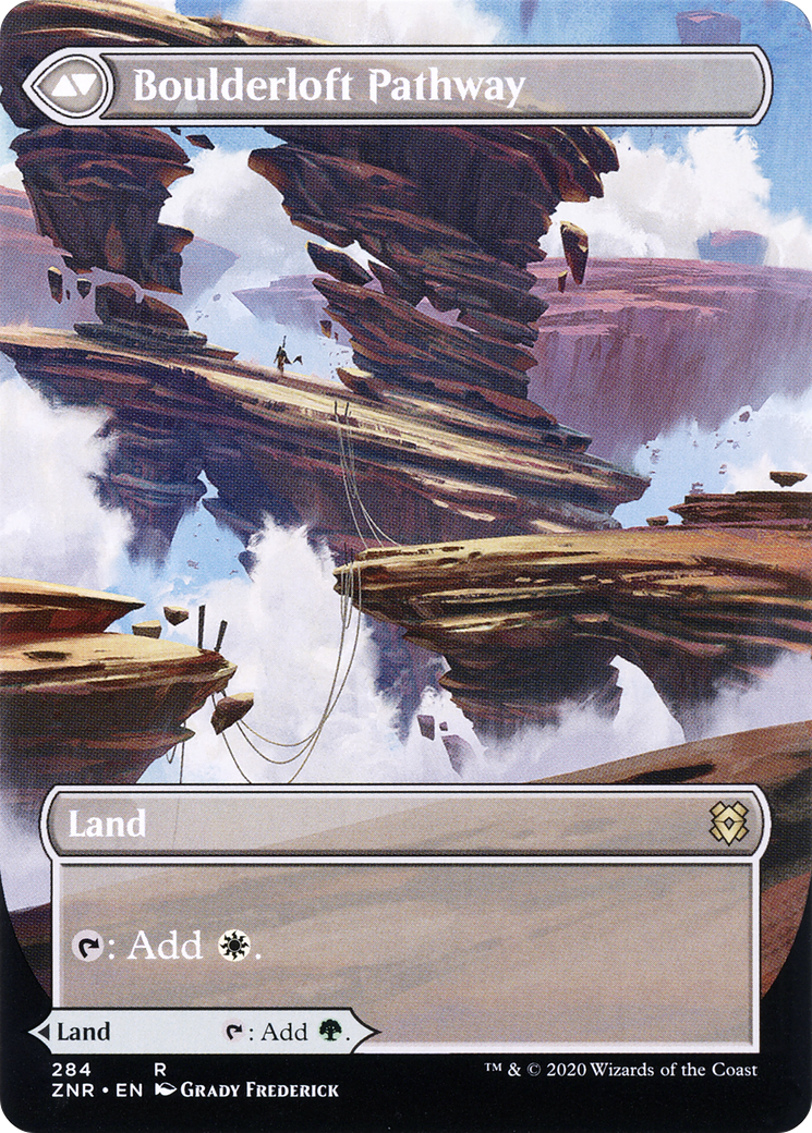 Branchloft Pathway // Boulderloft Pathway (ZNR-284) (Showcase) (Borderless)
