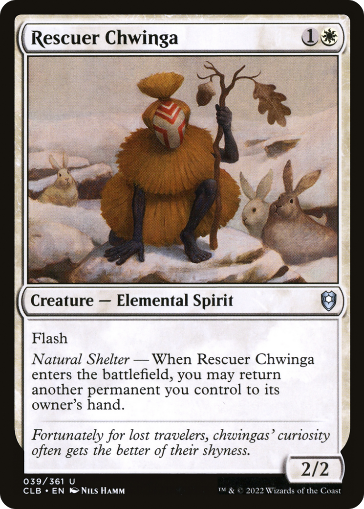 Rescuer Chwinga (CLB-039) (Foil)