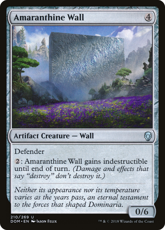 Amaranthine Wall (DOM-210) (Foil)