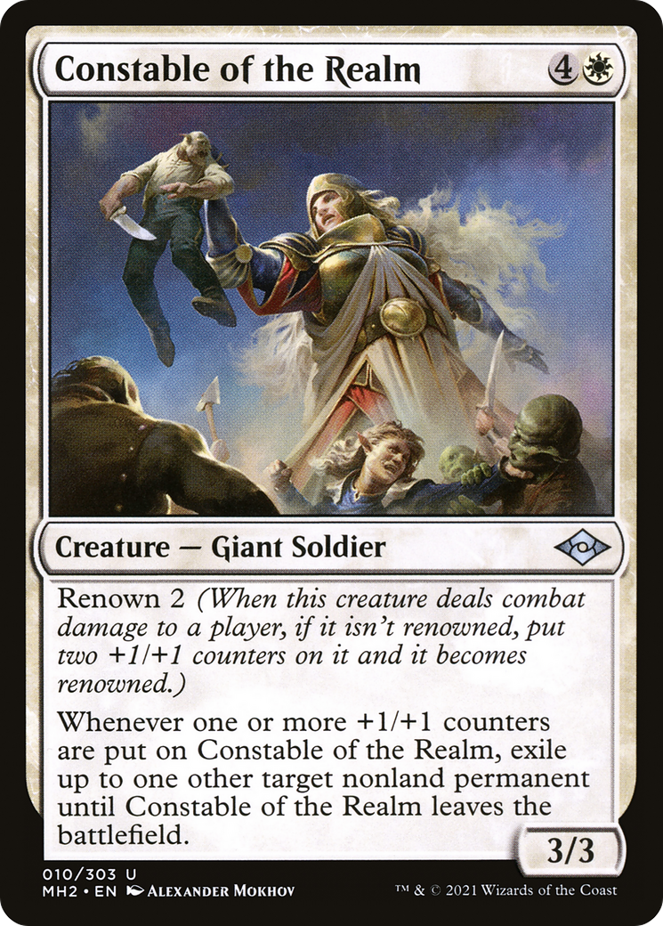 Constable of the Realm (MH2-010) (Foil)