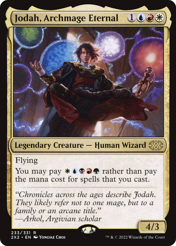 Jodah, Archmage Eternal (2X2-233) (Foil)