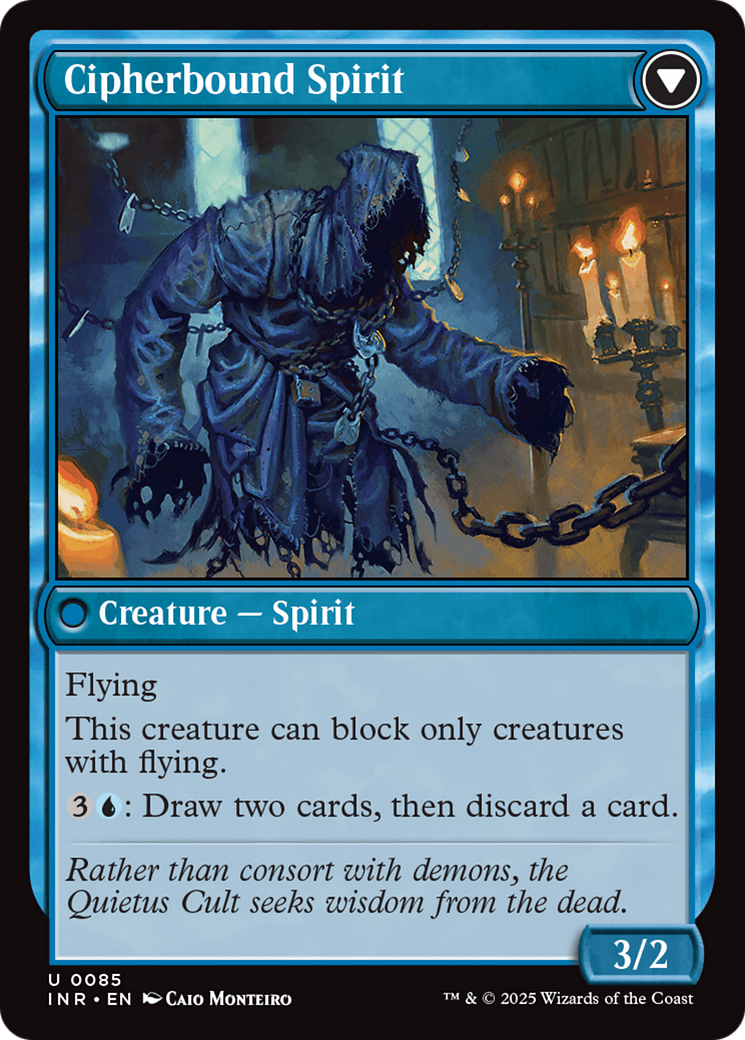 Soulcipher Board // Cipherbound Spirit (INR-085) (Foil)