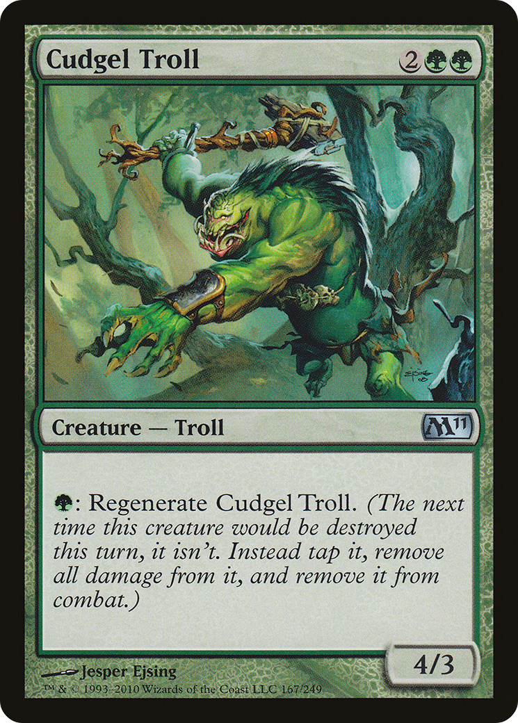 Cudgel Troll (M11-167) (Foil)