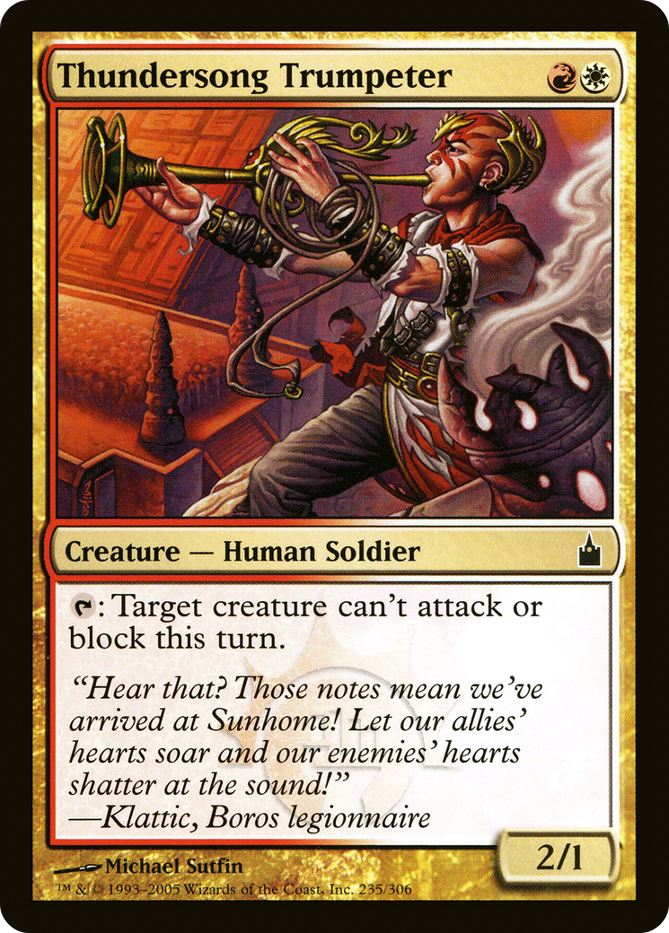 Thundersong Trumpeter (RAV-235)