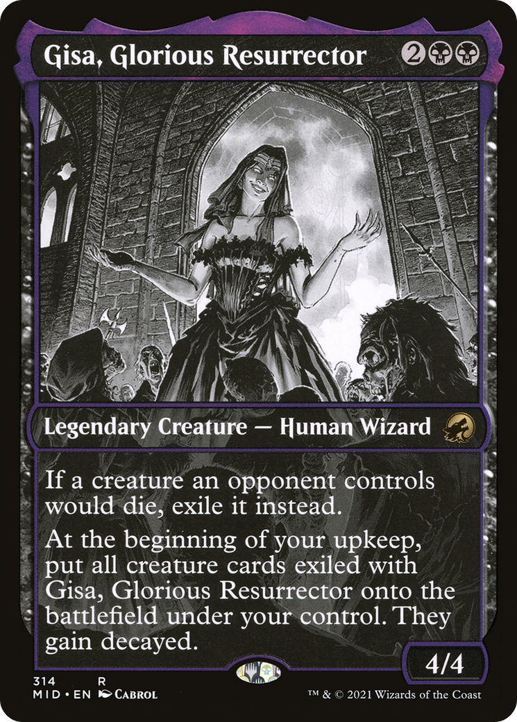 Gisa, Glorious Resurrector (MID-314) (Showcase)