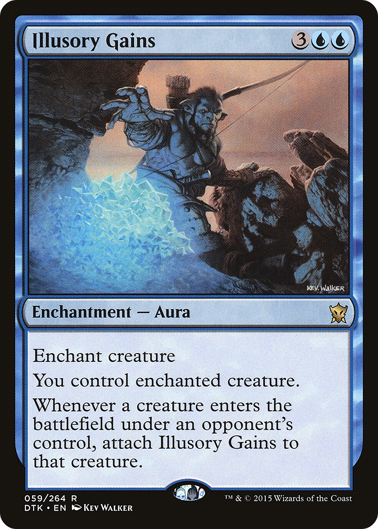 Illusory Gains (DTK-059) (Foil)