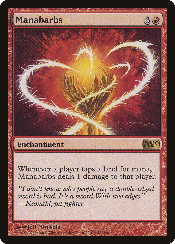 Manabarbs (M10-149) (Foil)