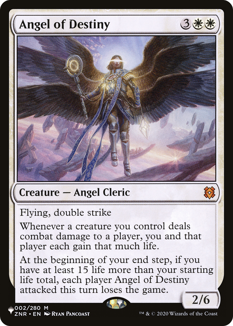 Angel of Destiny (LIST-ZNR-2) (Foil)