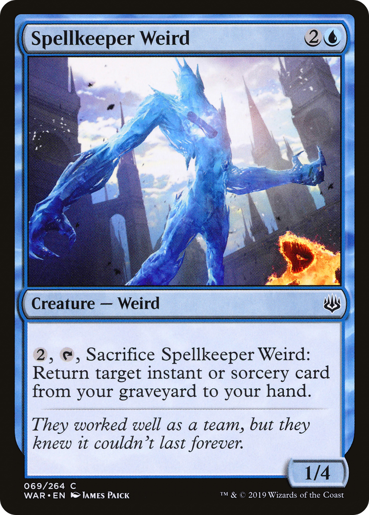 Spellkeeper Weird (WAR-069) (Foil)