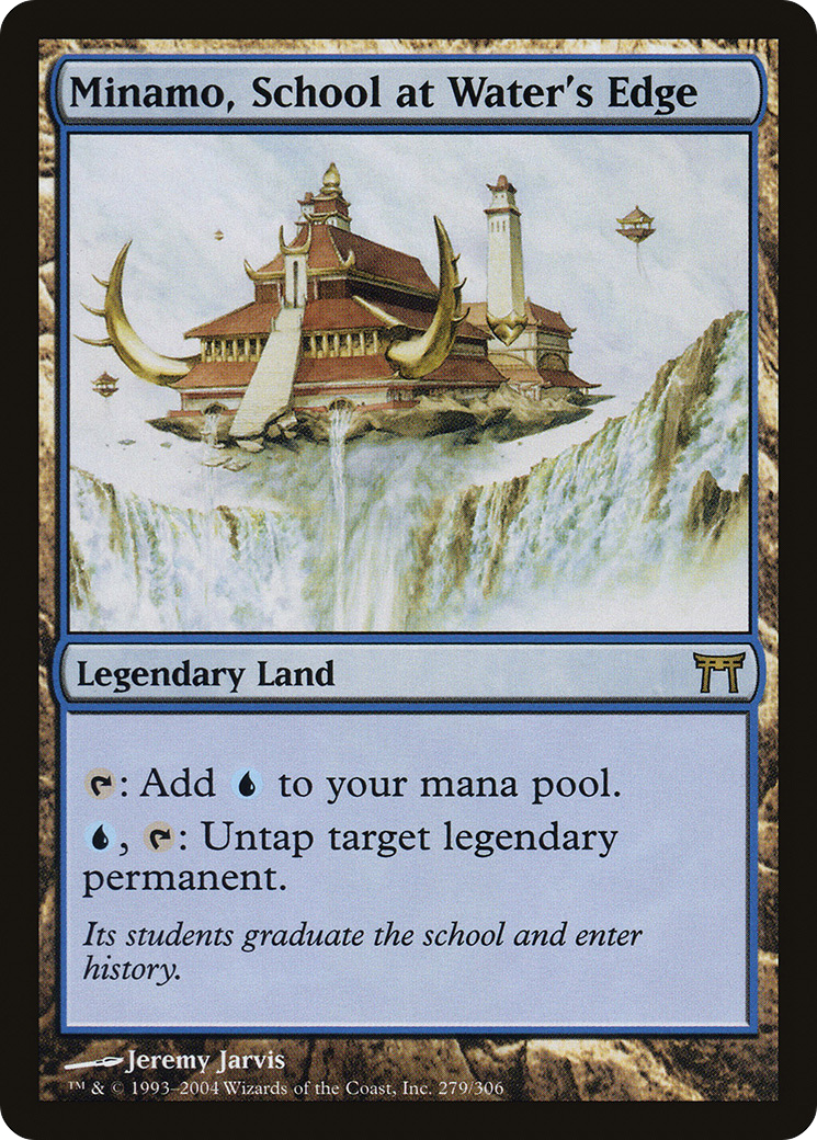 Minamo, School at Water's Edge (CHK-279) (Foil)