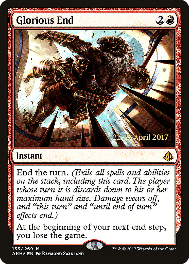 Glorious End (PRE-133S) (Foil)