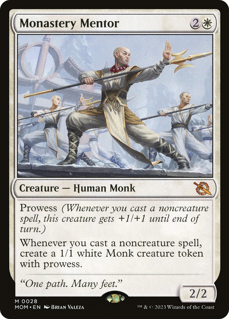 Monastery Mentor (MOM-028) (Foil)