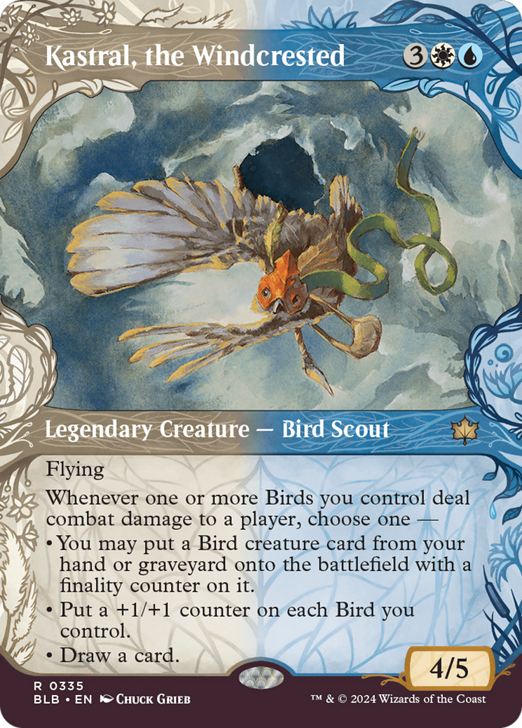 Kastral, the Windcrested (BLB-335) (Showcase) (Foil)