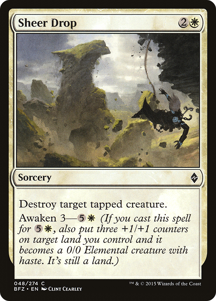 Sheer Drop (BFZ-048) (Foil)