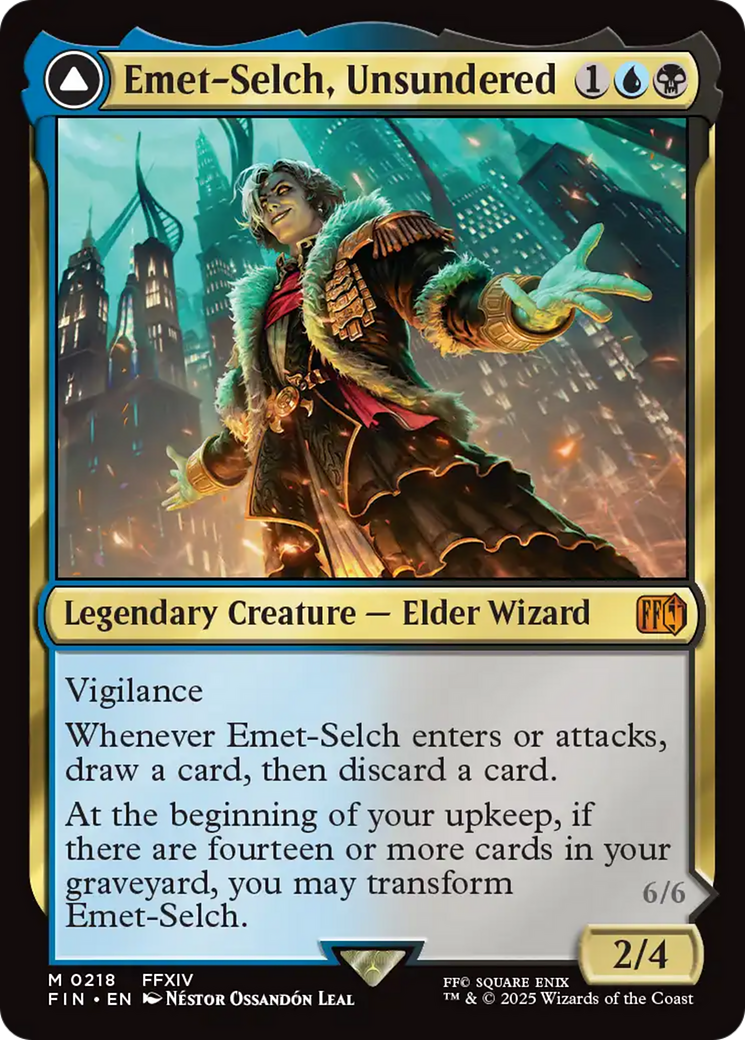Emet-Selch, Unsundered // Hades, Sorcerer of Eld (FIN-218)