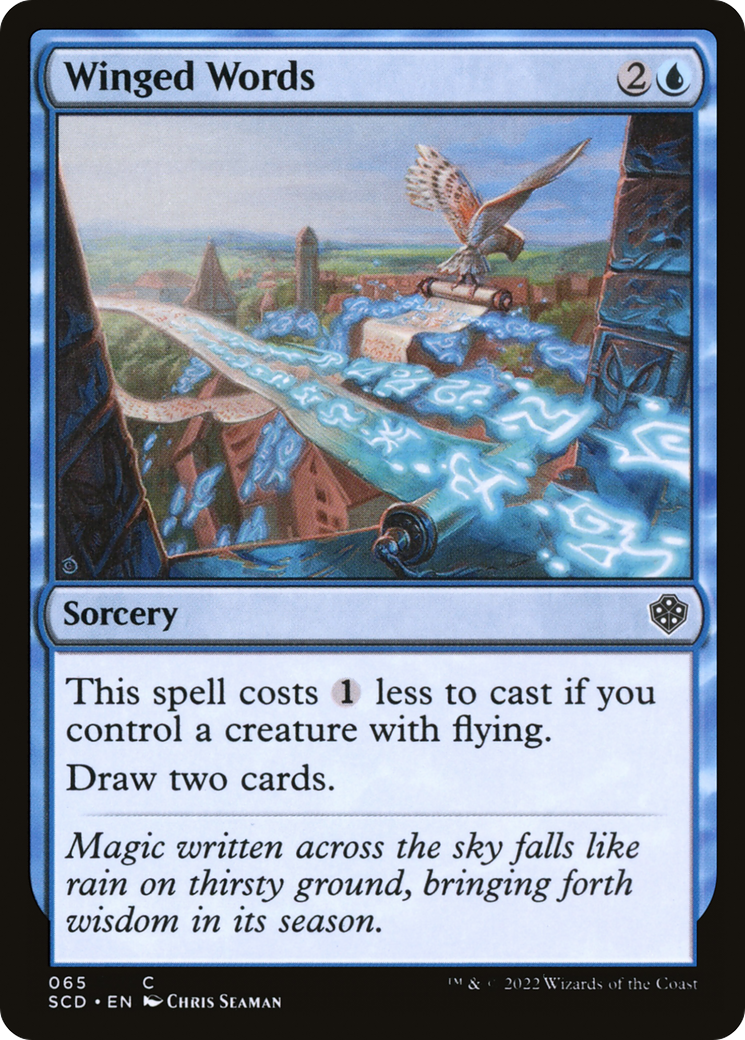 Winged Words (SCD-065)