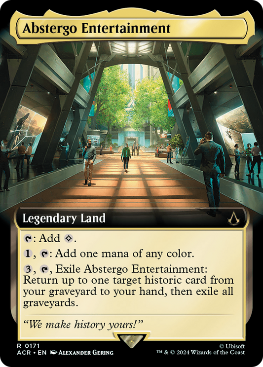 Abstergo Entertainment (ACR-171) (Extended Art) (Foil)