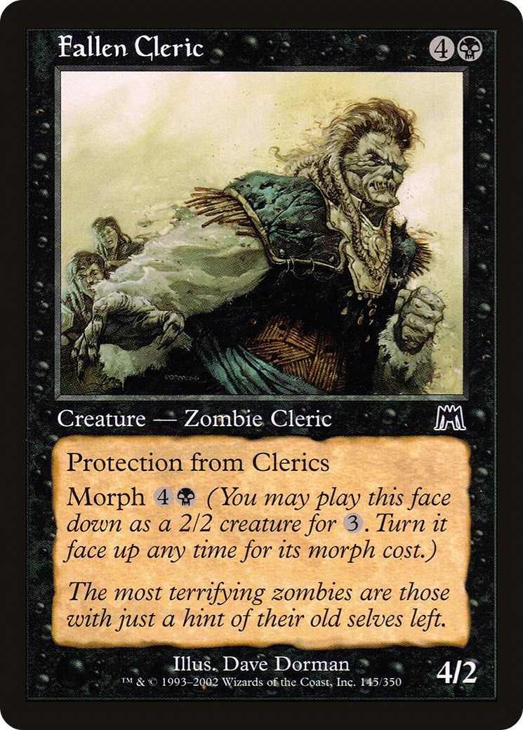 Fallen Cleric (ONS-145) (Foil)
