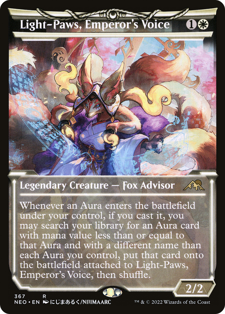 Light-Paws, Emperor's Voice (NEO-367) (Showcase) (Foil)