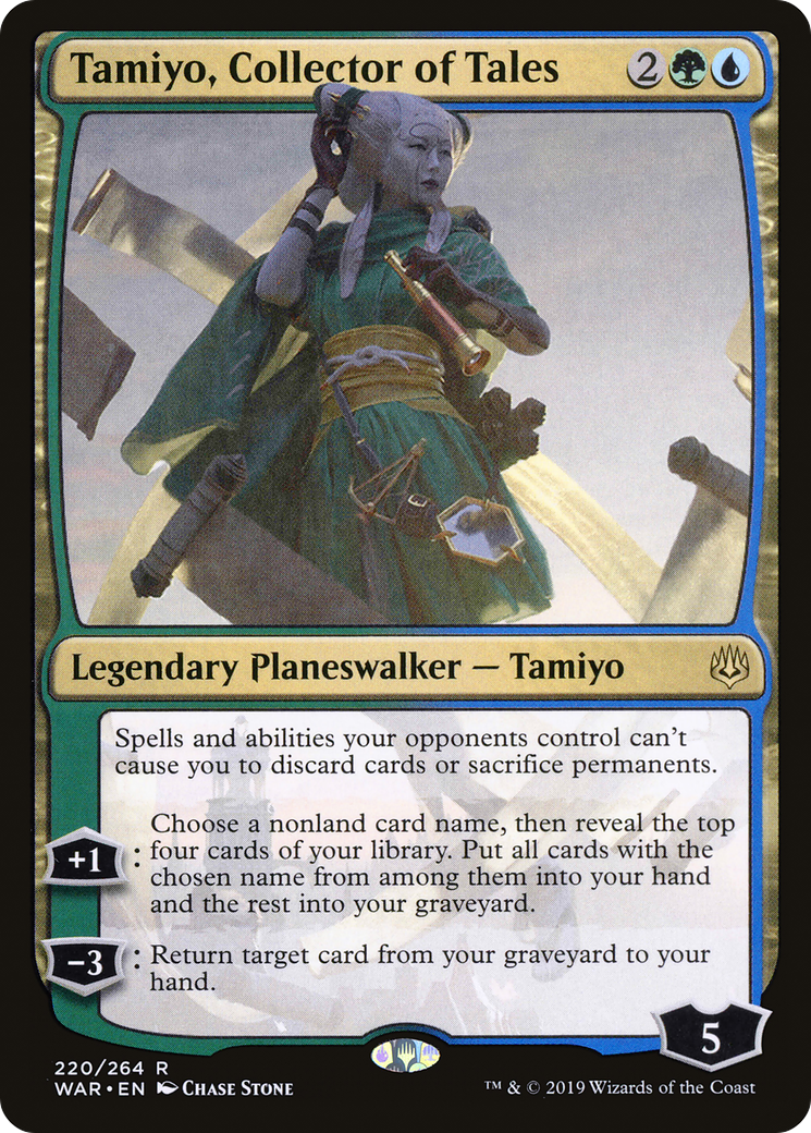 Tamiyo, Collector of Tales (WAR-220)