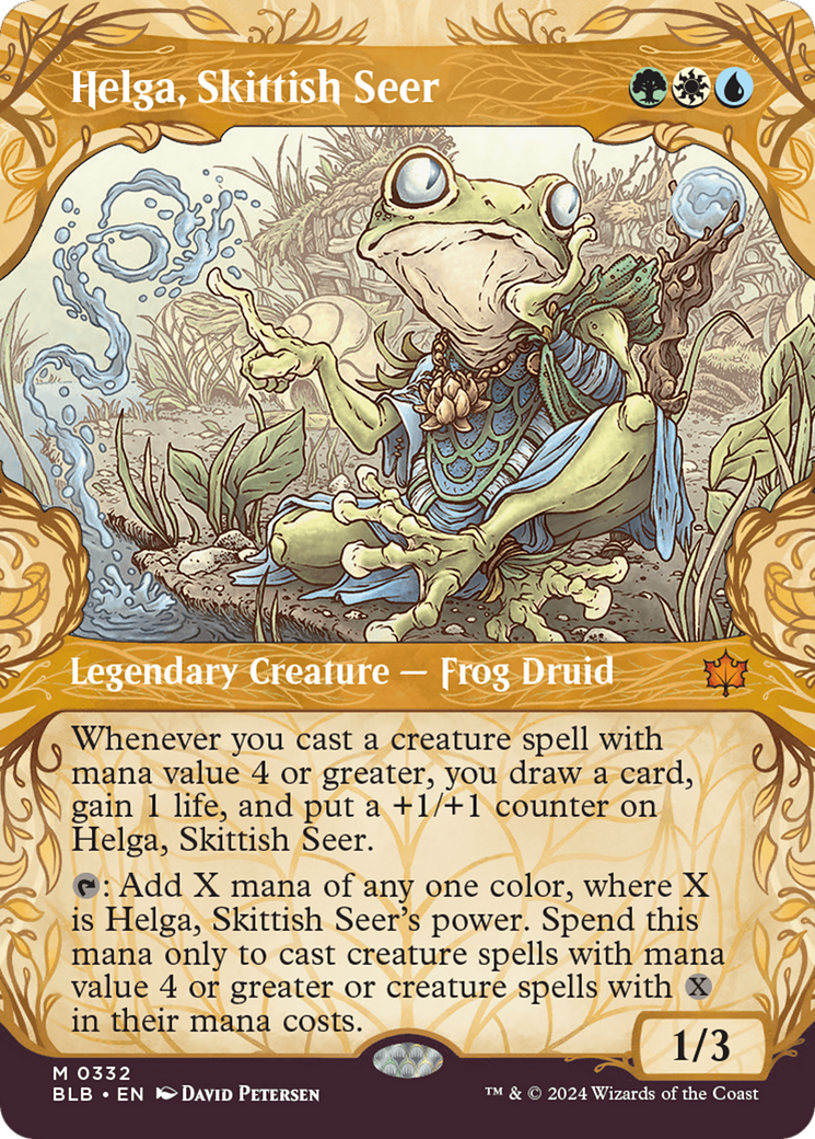 Helga, Skittish Seer (BLB-332) (Showcase)