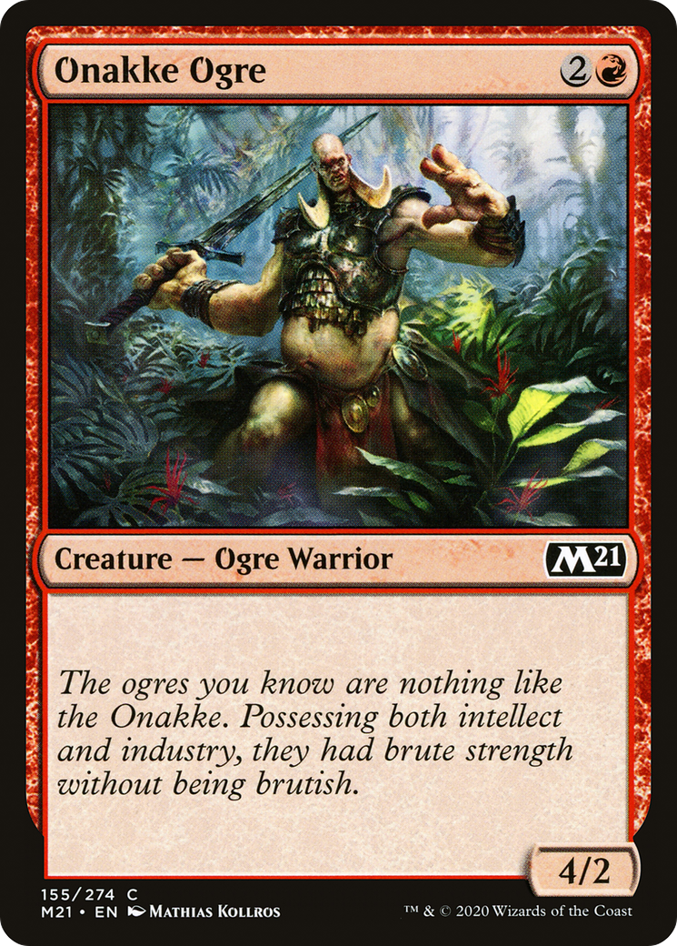 Onakke Ogre (M21-155) (Foil)