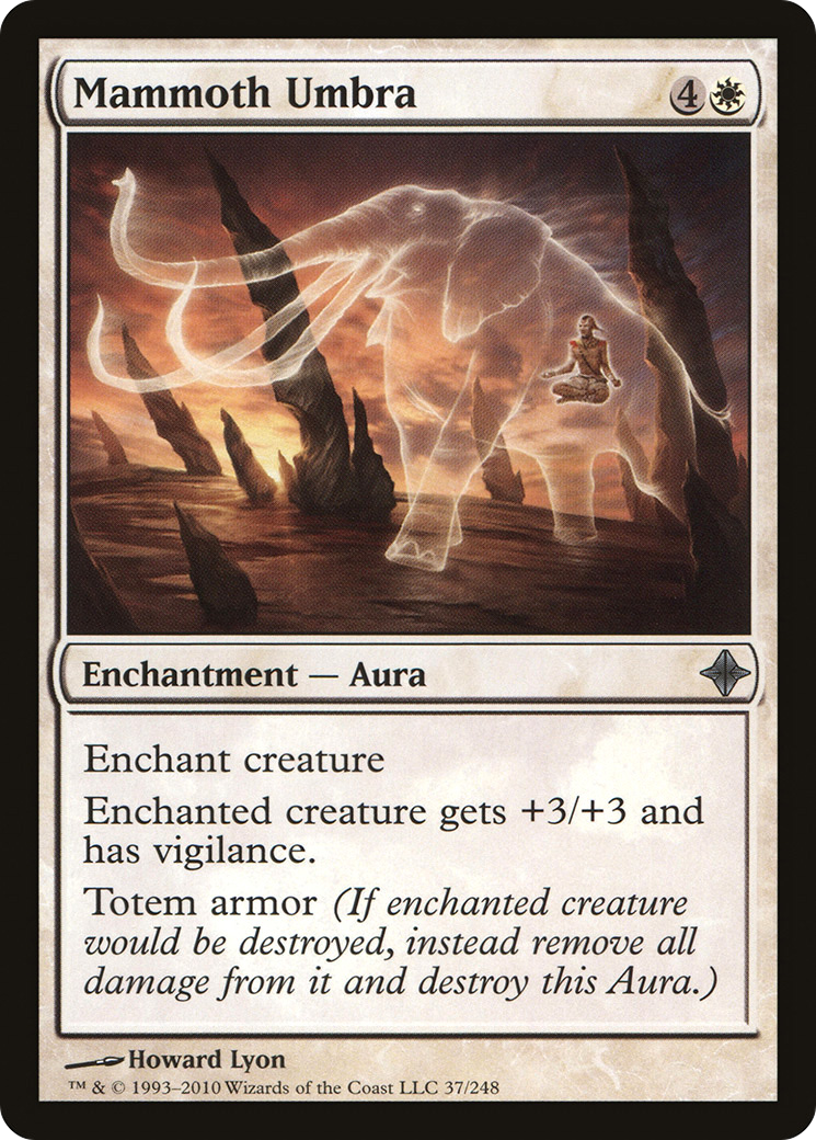 Mammoth Umbra (ROE-037) (Foil)