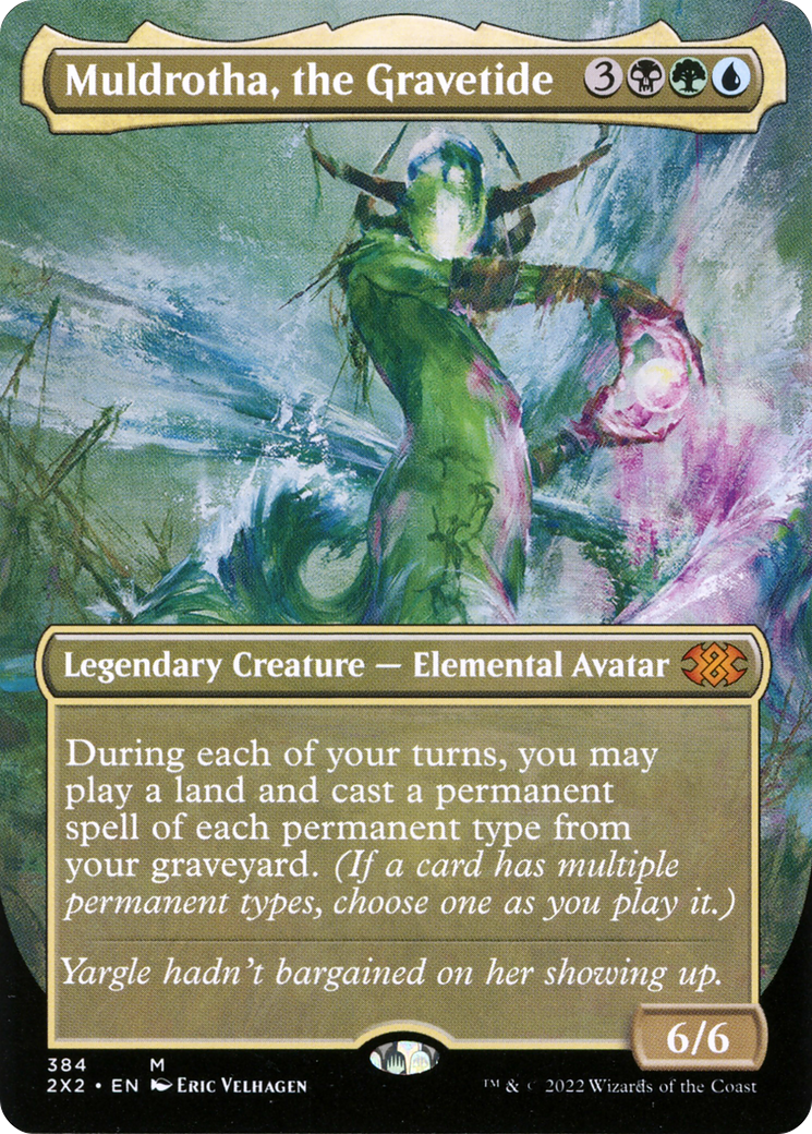 Muldrotha, the Gravetide (2X2-384) (Borderless) (Foil)