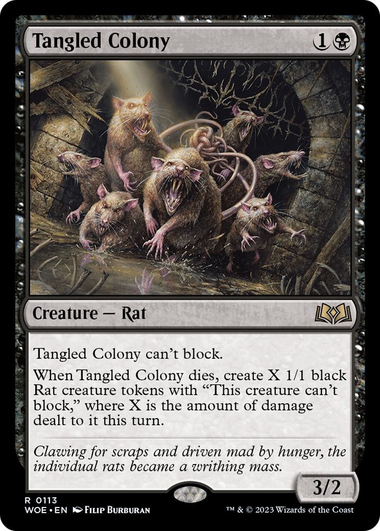 Tangled Colony (WOE-113) (Foil)