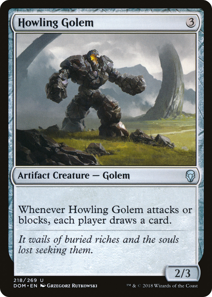 Howling Golem (DOM-218) (Foil)