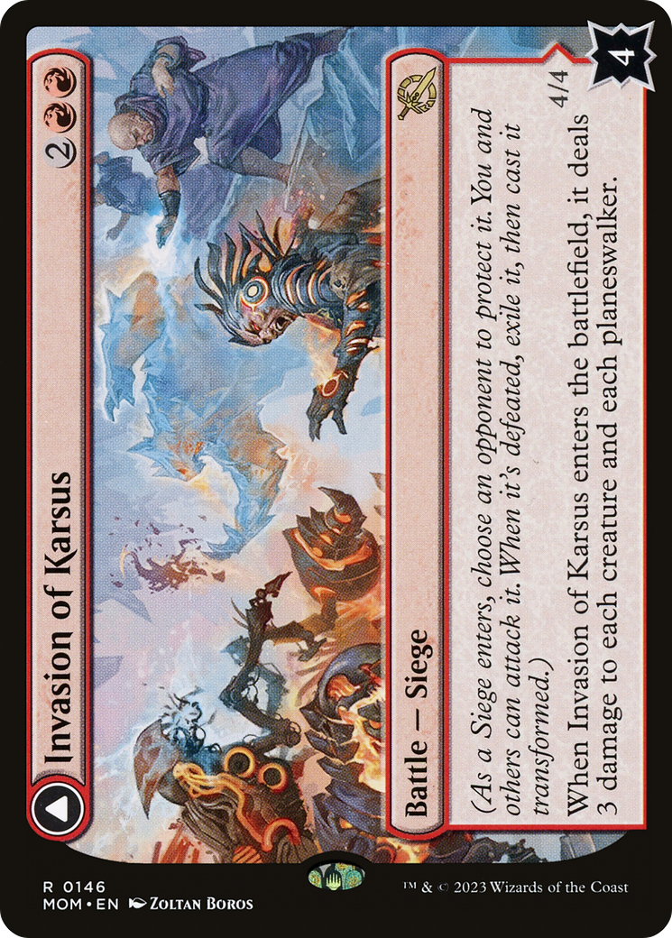 Invasion of Karsus // Refraction Elemental (MOM-146) (Foil)