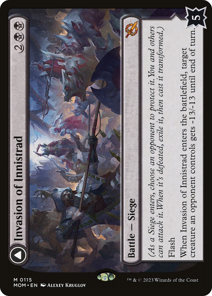 Invasion of Innistrad // Deluge of the Dead (MOM-115) (Foil)