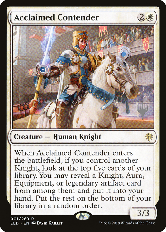 Acclaimed Contender (PPELD-01P)