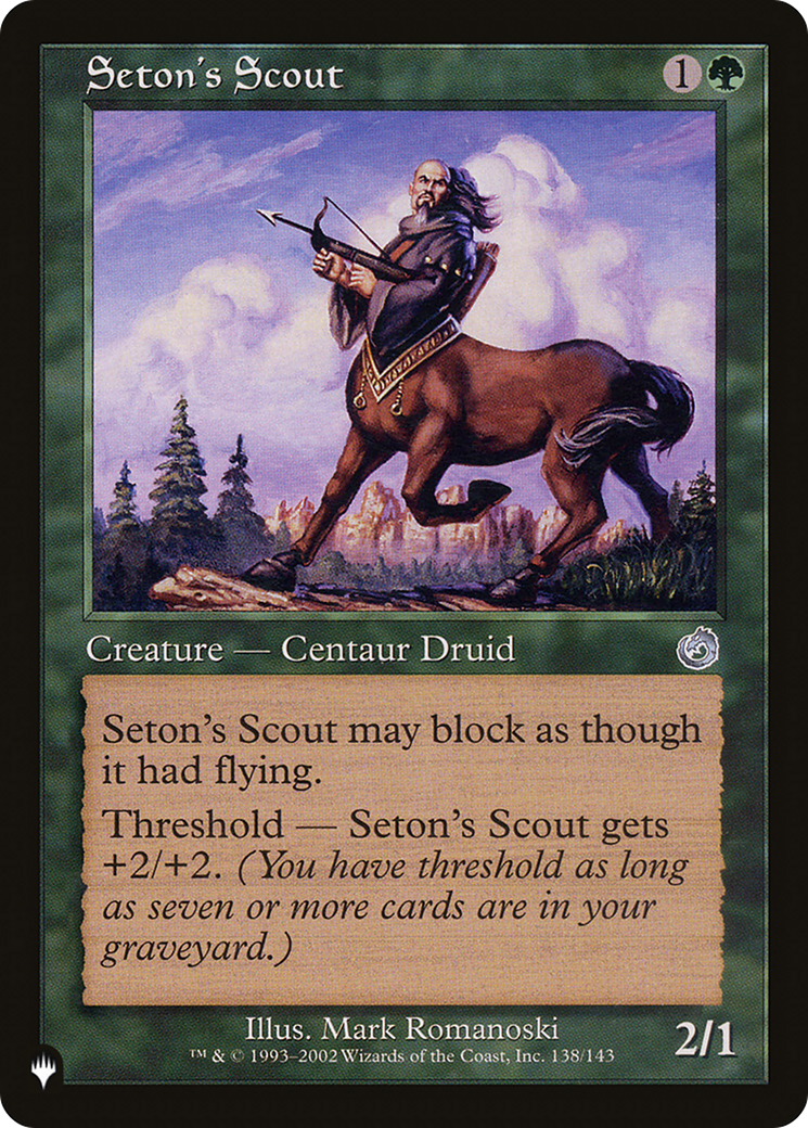 Seton's Scout (LIST-TOR-138)